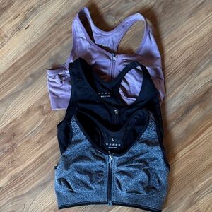 Ladies large zip up Bras